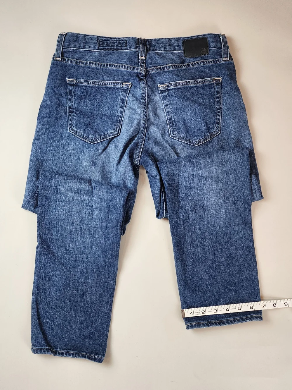 ​AG Adriano Goldschmied The Ex-Boyfriend Slim Jeans Size 28R Slouchy Blue Denim